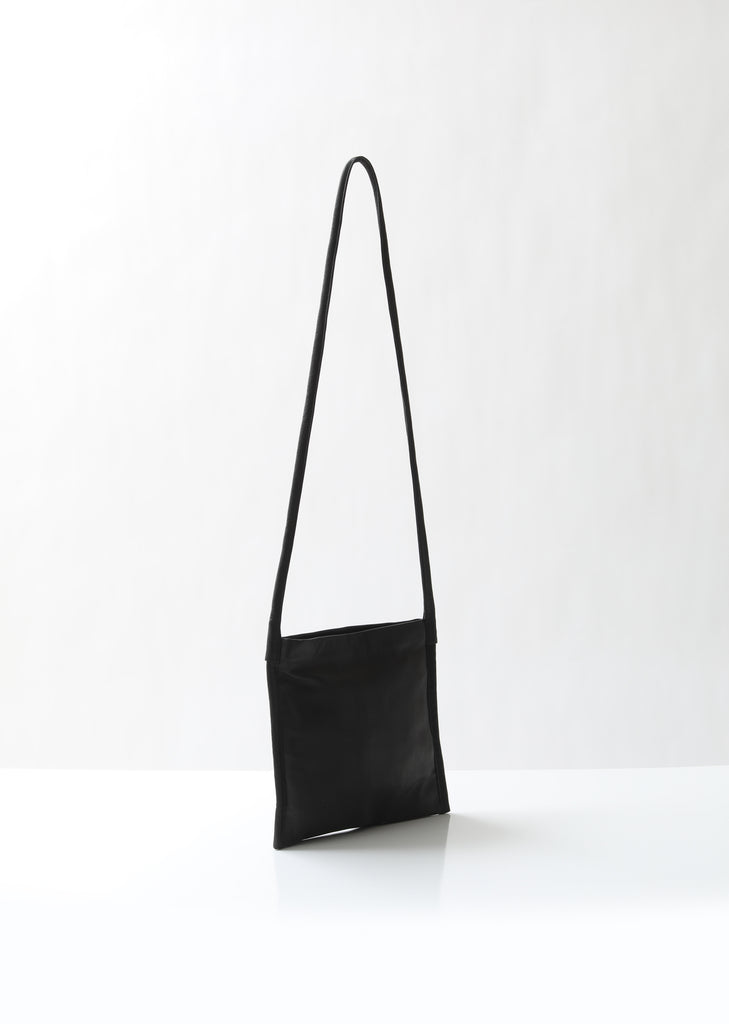 Black Sacoche Shoulder Bag