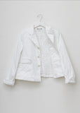 Cotton Satin & Lace Jacket
