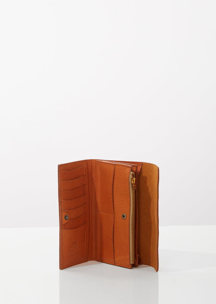 Tochigi Vegetable Tanned Long Wallet