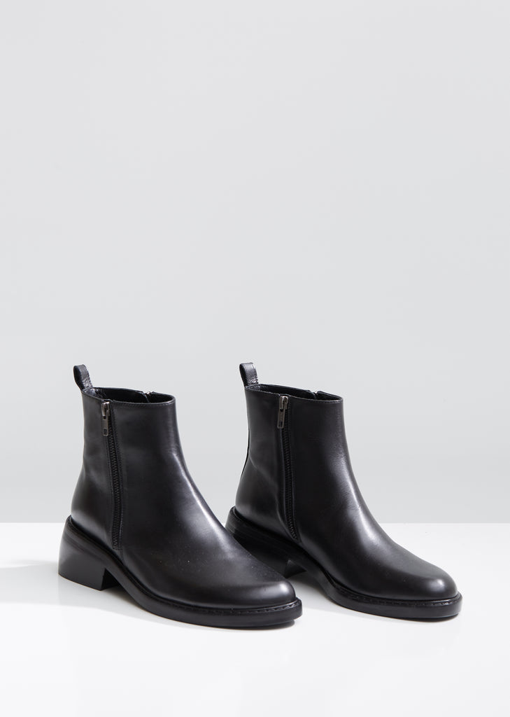 Double Side Zipper Ankle Boots