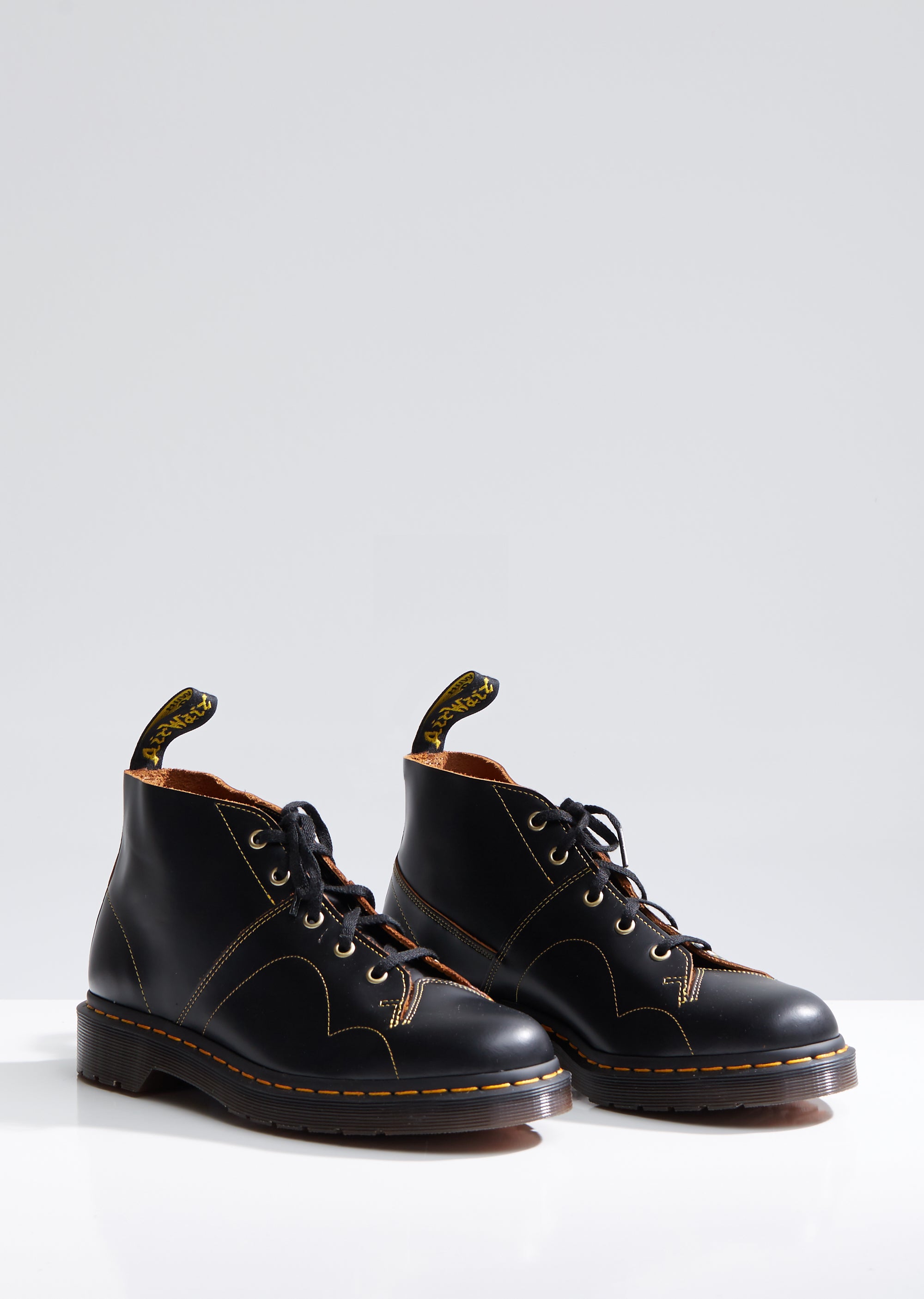 Dr. Martens Black Church Vintage Boots