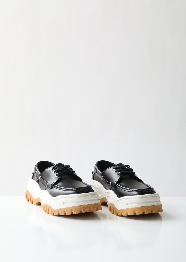 Mykonos Leather Platform Loafers