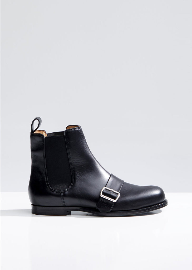 Chelsea Ankle Boots with Buckle