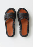 Idalie Raffia Slides