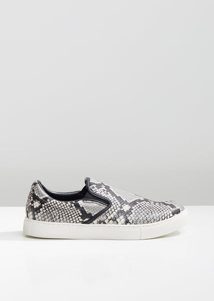 Steer Python Print Slip On Sneakers by Junya Watanabe- La Garçonne