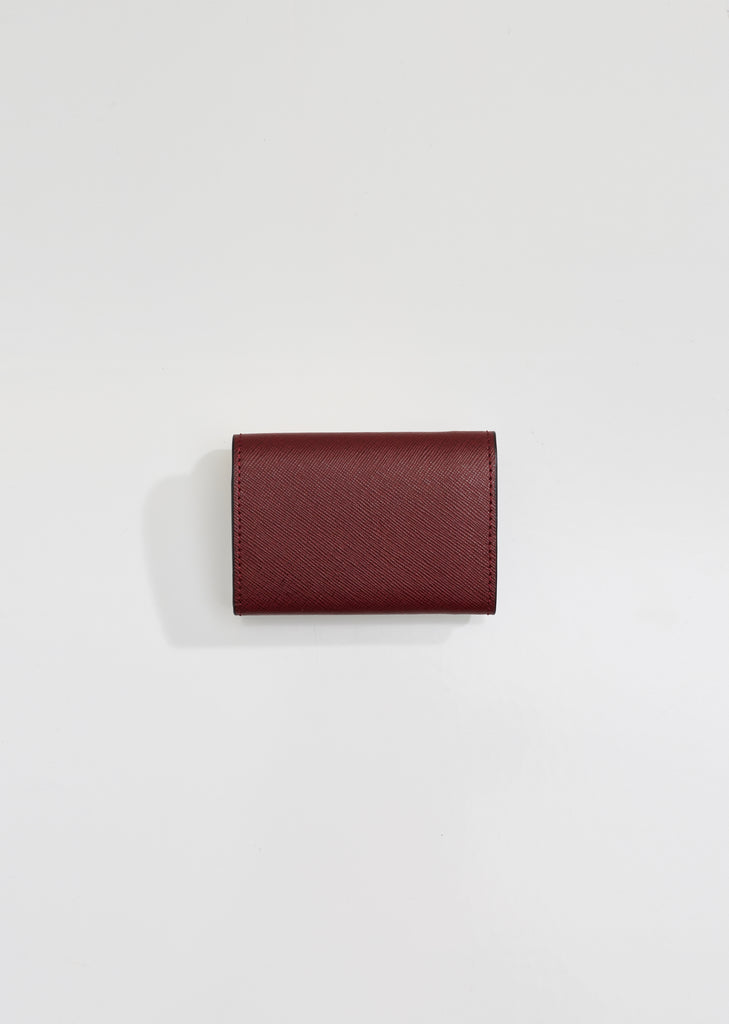 Colorblocked Square Wallet