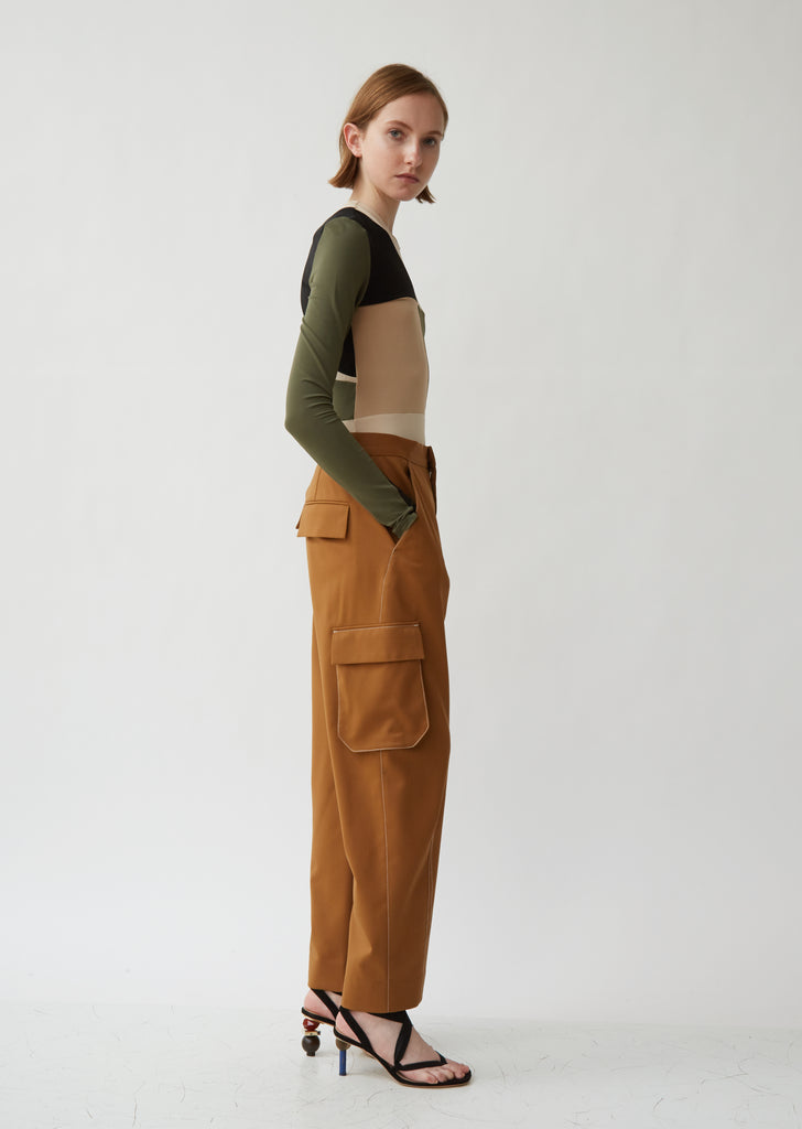 Stitched Cargo Trouser