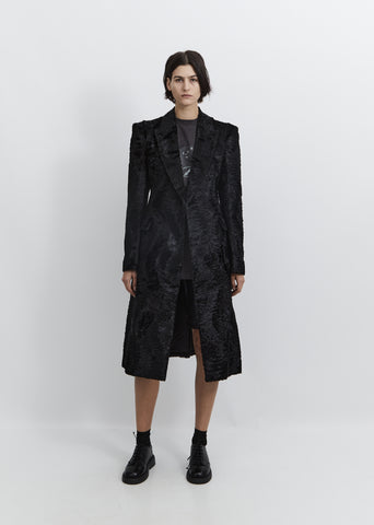 Faux Fur Hour-Glass Coat