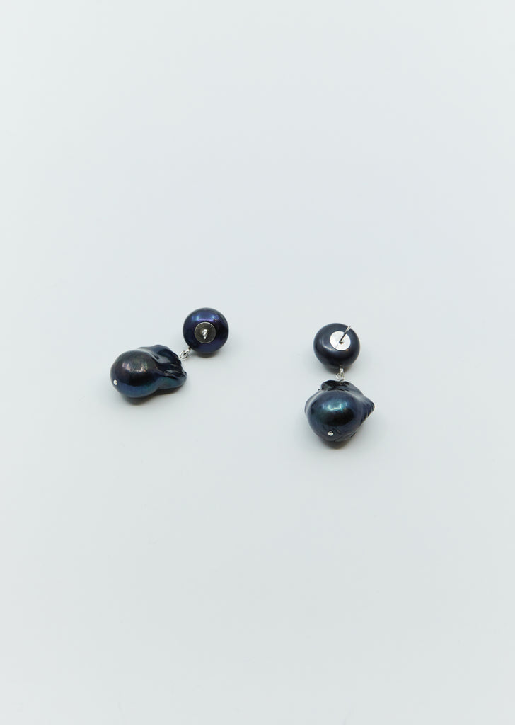 Essential Black Pearl Earrings