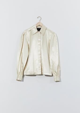 High Gloss Satin Shirt