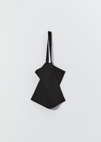 Johann Linen Bag — Black