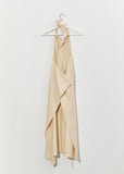 Dour Silk Apron Dress