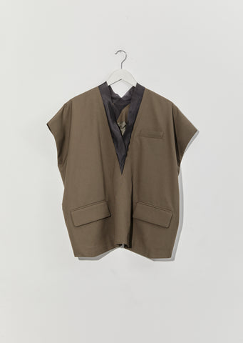 Suiting Pullover — Khaki