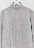 Jil Cashmere Sweater — Grey Melange