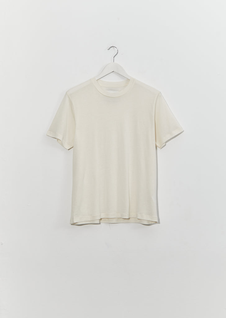 Kemi Classic Cotton Silk T-Shirt — Milk