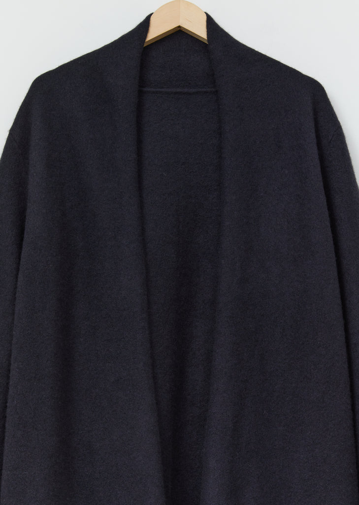 Cashmere Single Felted Wide Coat