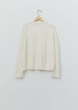 Munch Cashmere Crewneck Sweater — Off White
