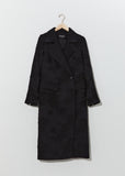 Wool & Cotton Embroidered Coat