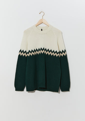 Alpaca Jacquard Sweater