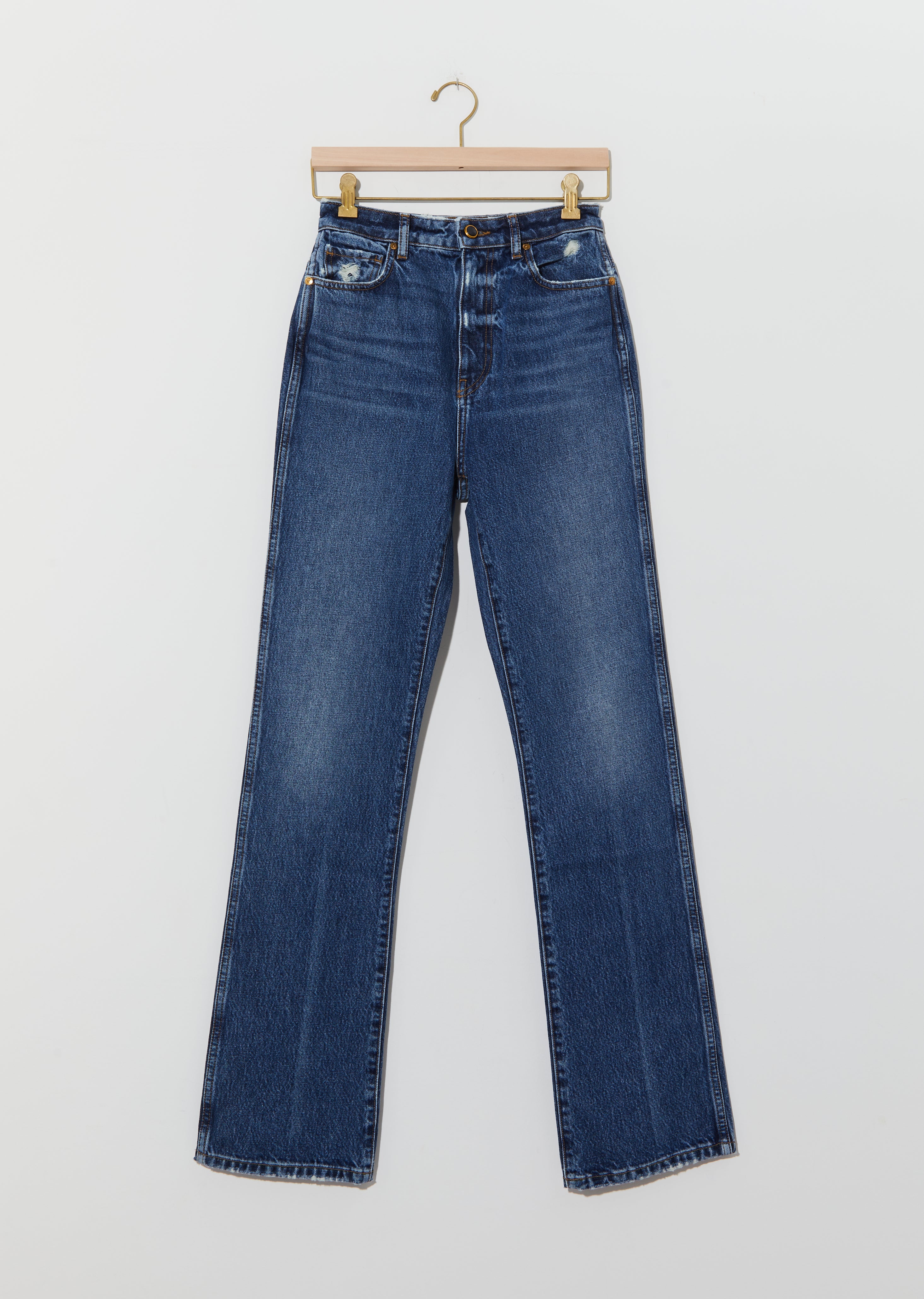 【関税込み】KHAITE ブラック Danielle ジーンズ Khaite-Medium-Wash-Danielle-