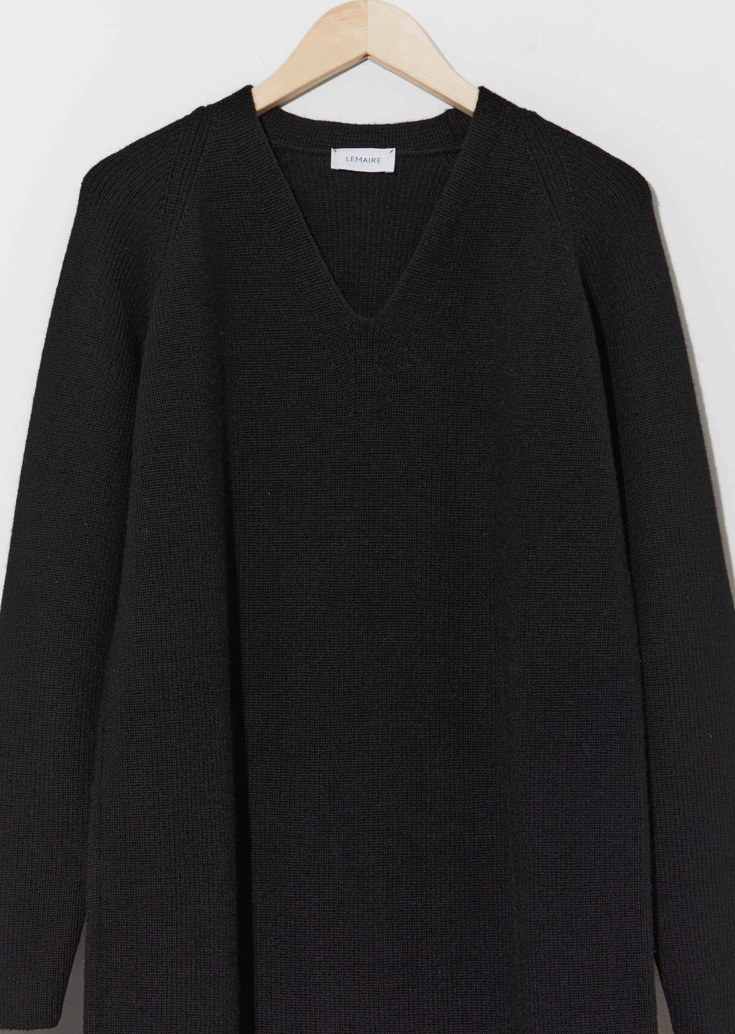 V-Neck Sweater Dress La Garonne V-Neck Sweater Dress La Garonne