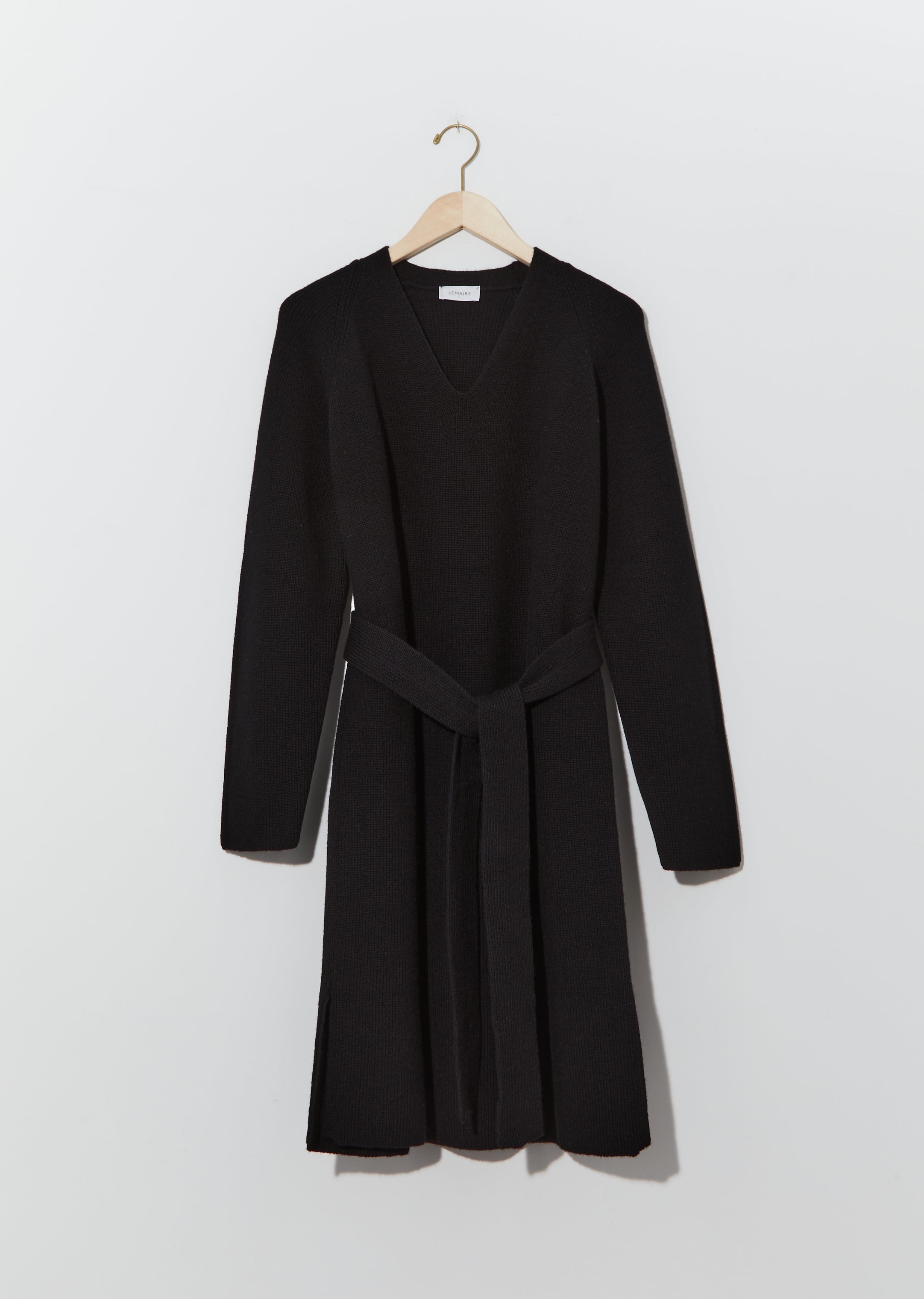 lemaire knit dress LEMAIRE Trompe L'Oeil Midi Dress