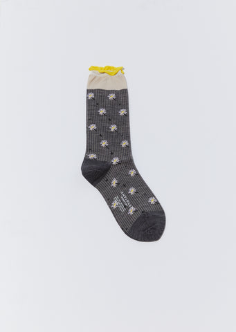 Edelweiss Socks — Grey