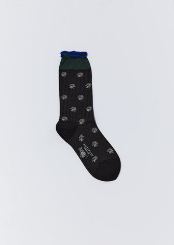 Edelweiss Socks — Black