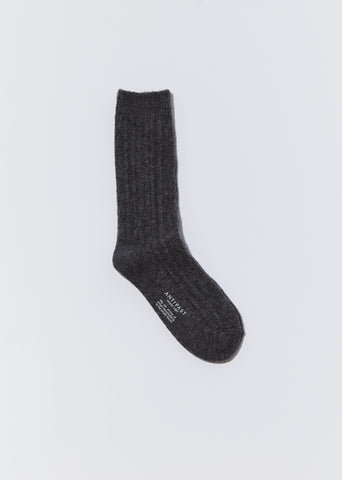 Fisherman's Socks — Charcoal
