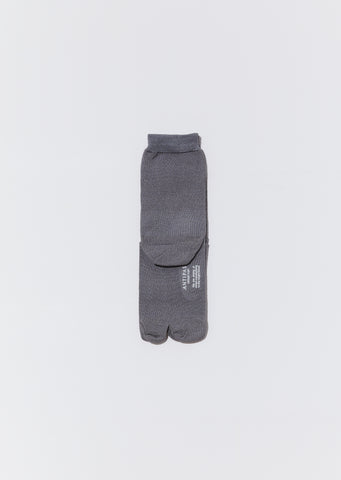Sik Tabi Socks — Grey – La Garçonne
