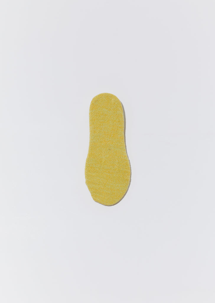 Melange Cover Socks  — Yellow