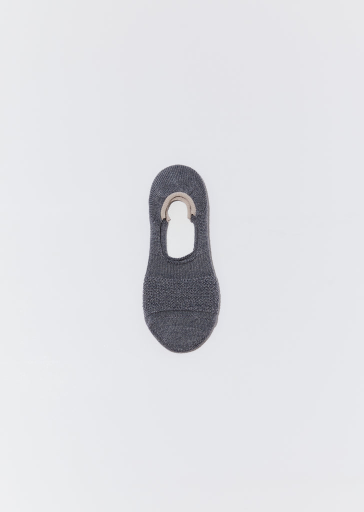 Melange Cover Socks — Grey