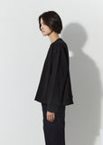 Toulouse Cotton Fleece Sweatshirt — Black