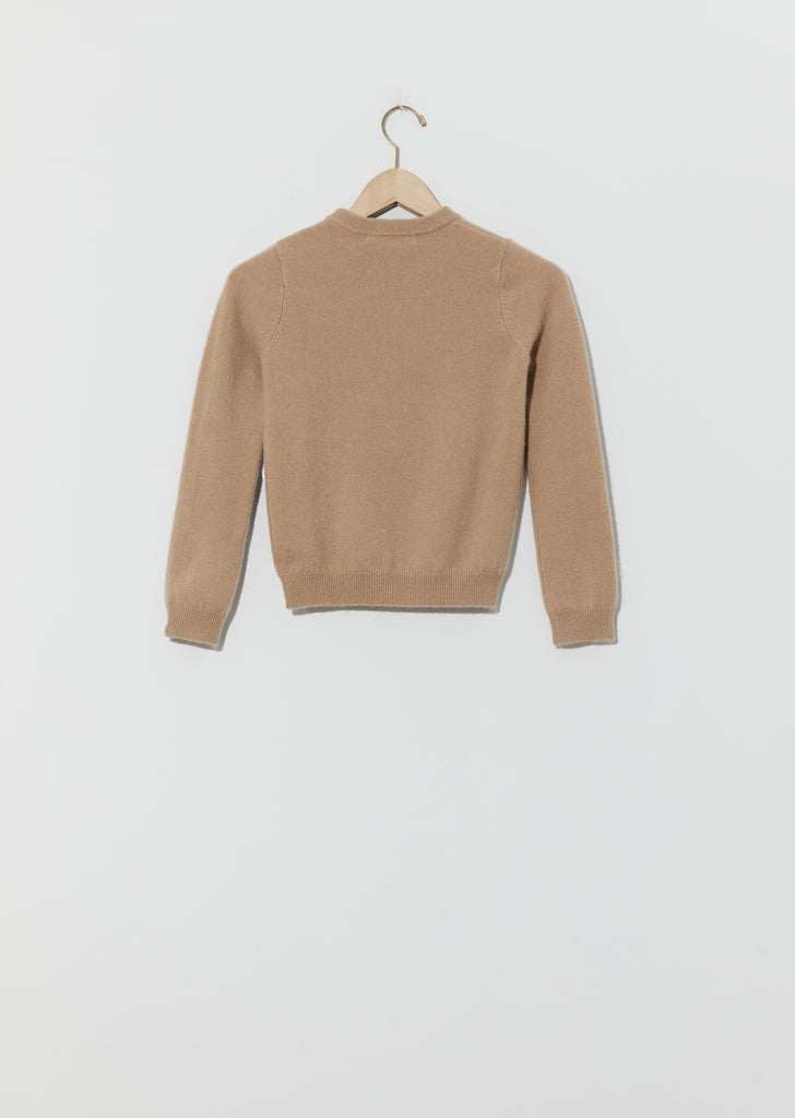 Kid Sweater — Camel
