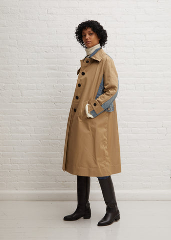 Cotton Gabardine Coat