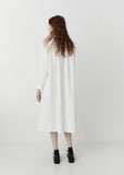 Vintage Twill Dress — White