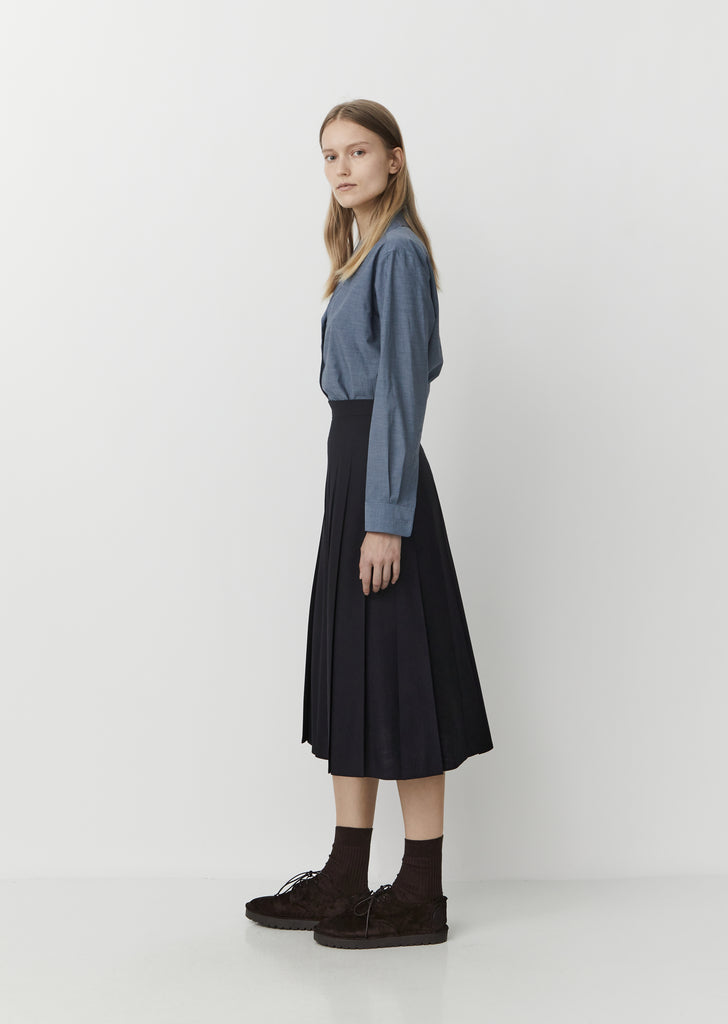 Fade Out Pleated Skirt