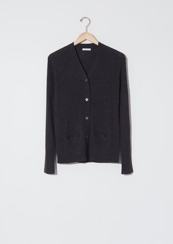 Poor Boy Cardigan — Charcoal