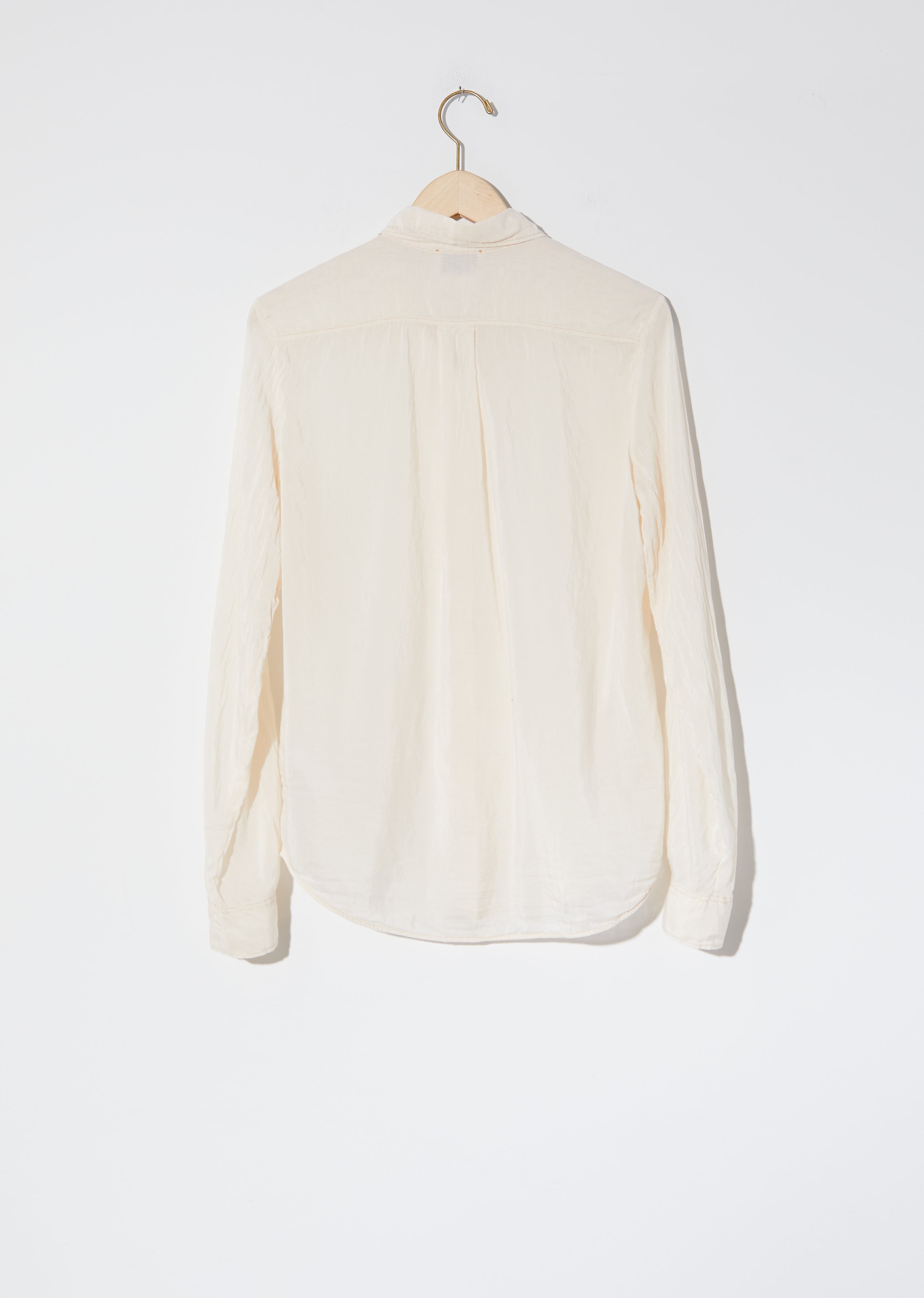 Voile Cotton Silk Shirt – La Garçonne
