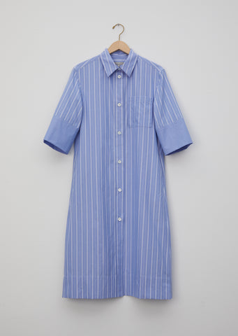 Cotton Band Sleeve Dress