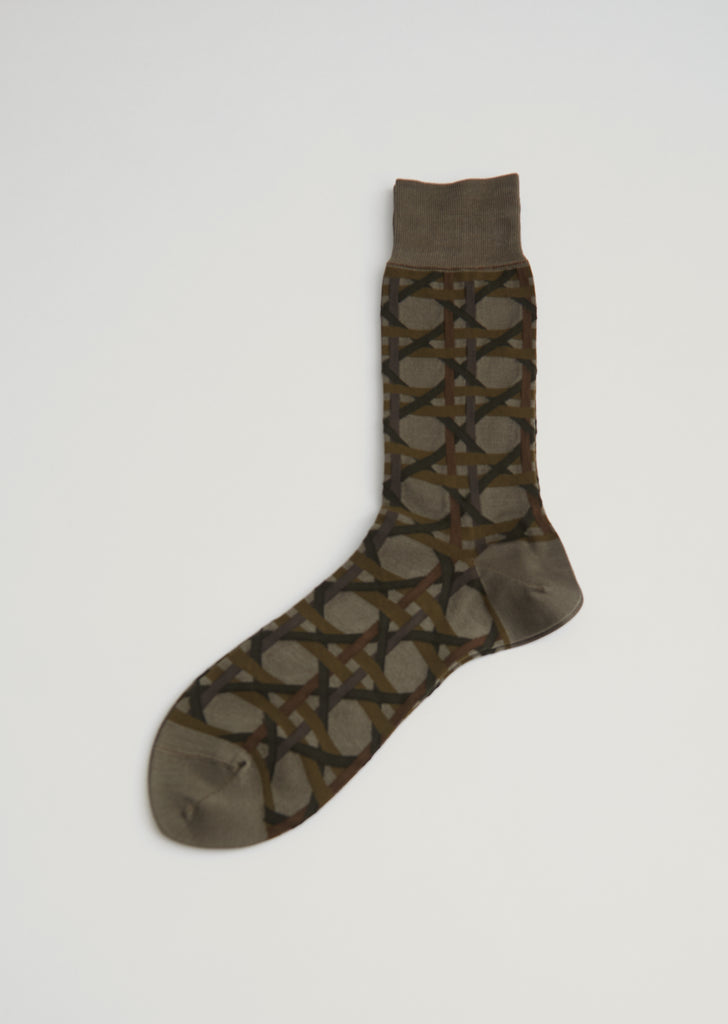 Men's Bamboo Socks — Khaki