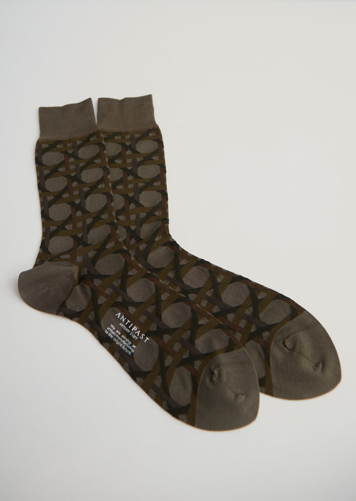 Men's Bamboo Socks — Khaki