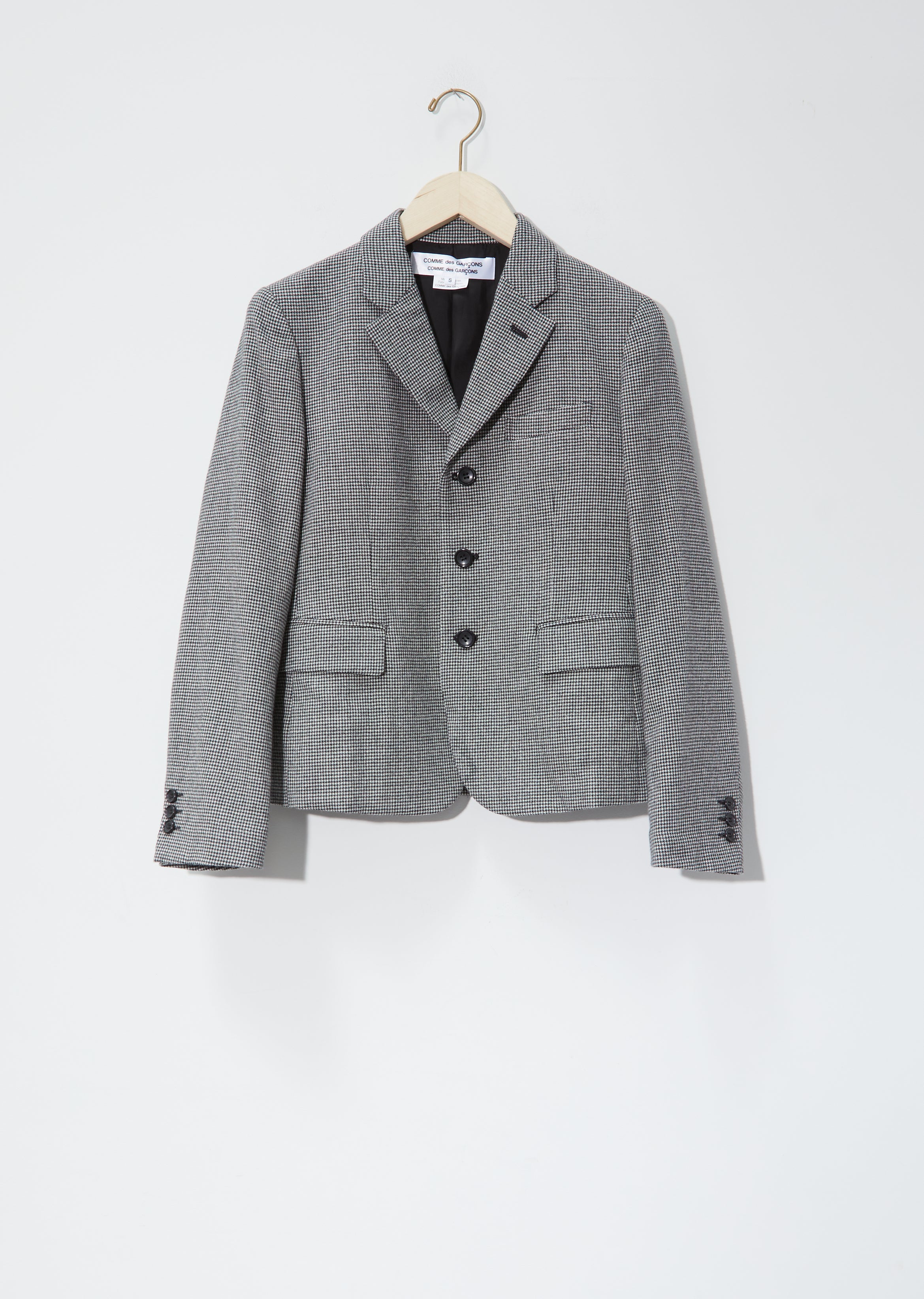 COMME des GARCONS COMME des GARCONS Wool Check Switching