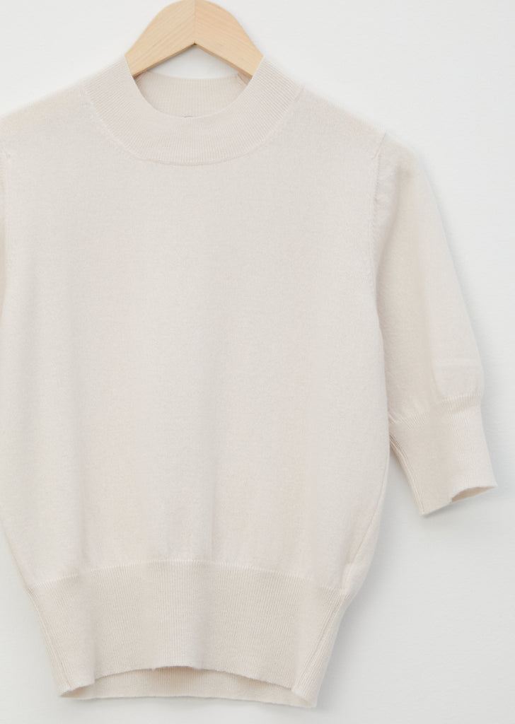 Crop Sleeve Sweatshirt Knit
