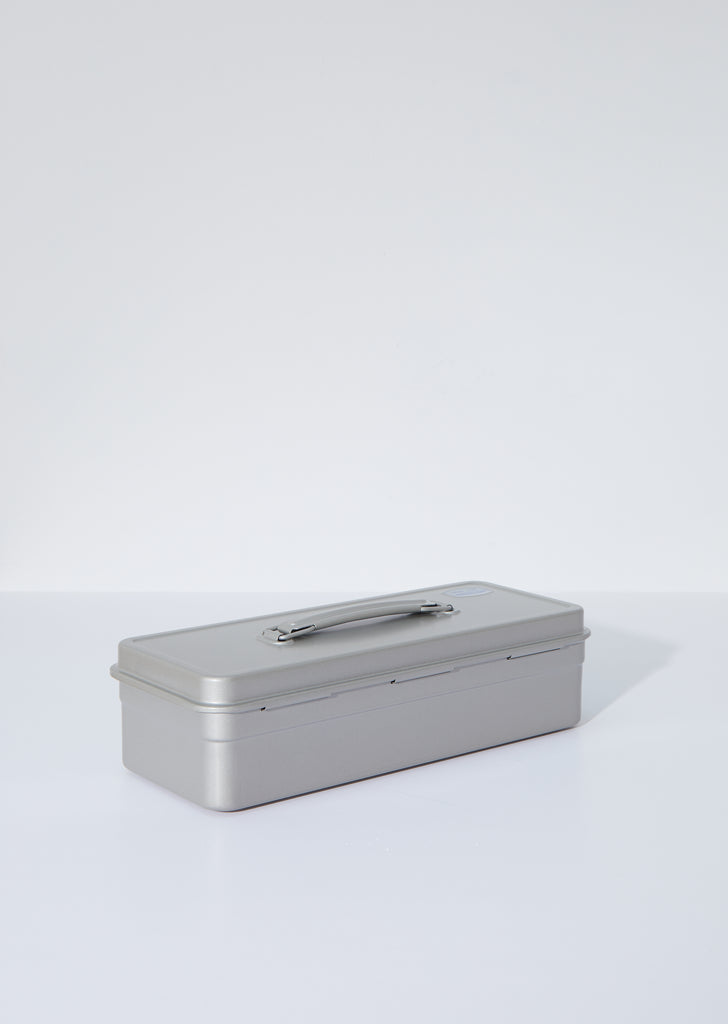 Flat Top Tool Box — Silver