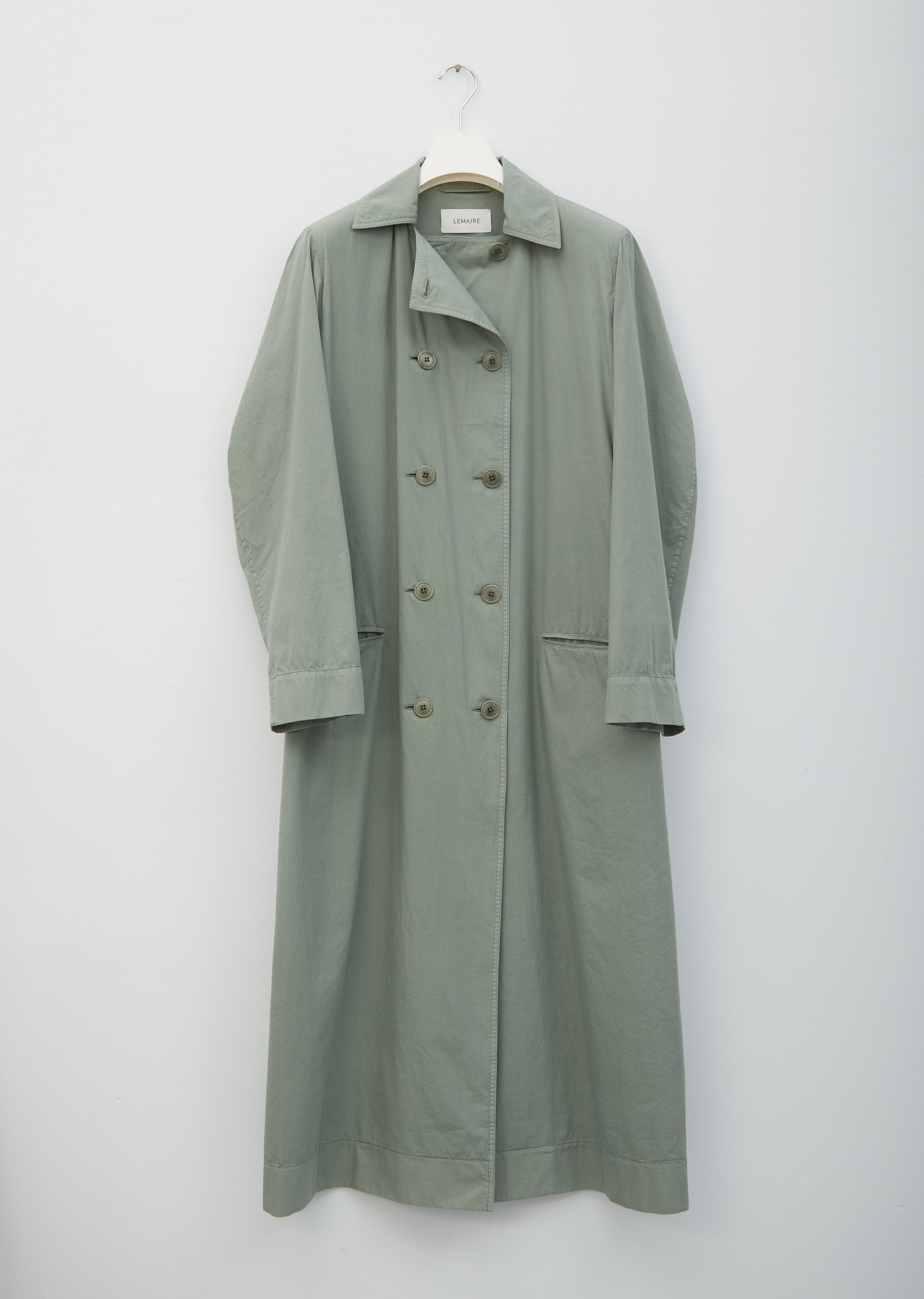 Wool Flannel Belted Shirt Dress