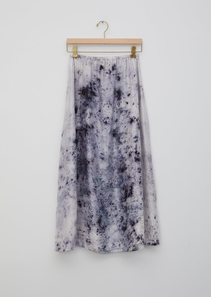 Cary Floral Dye Maxi Slip Skirt
