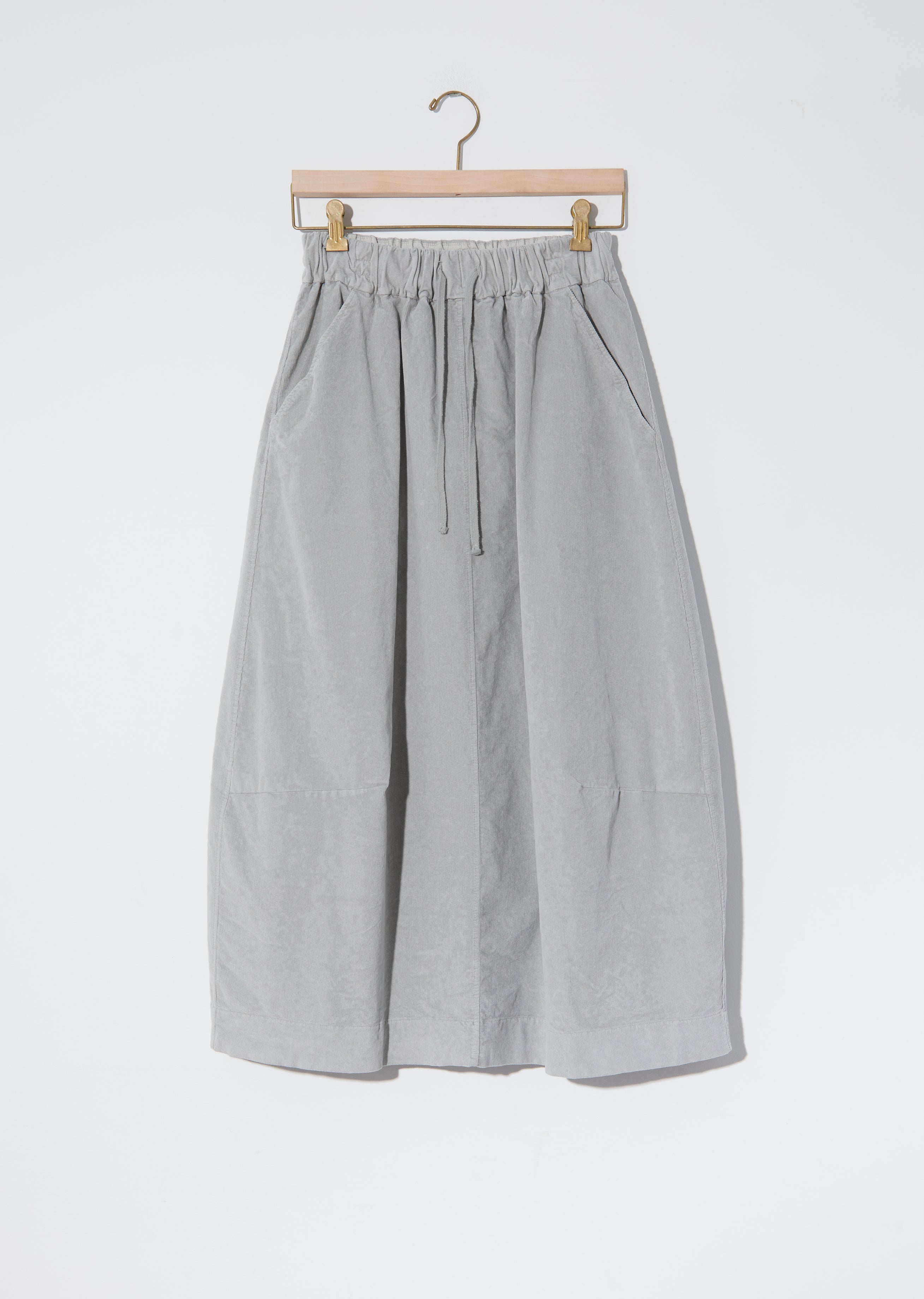 Corduroy Skirt — Oatmeal – La Garçonne