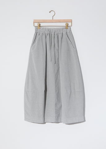 Corduroy Skirt — Oatmeal