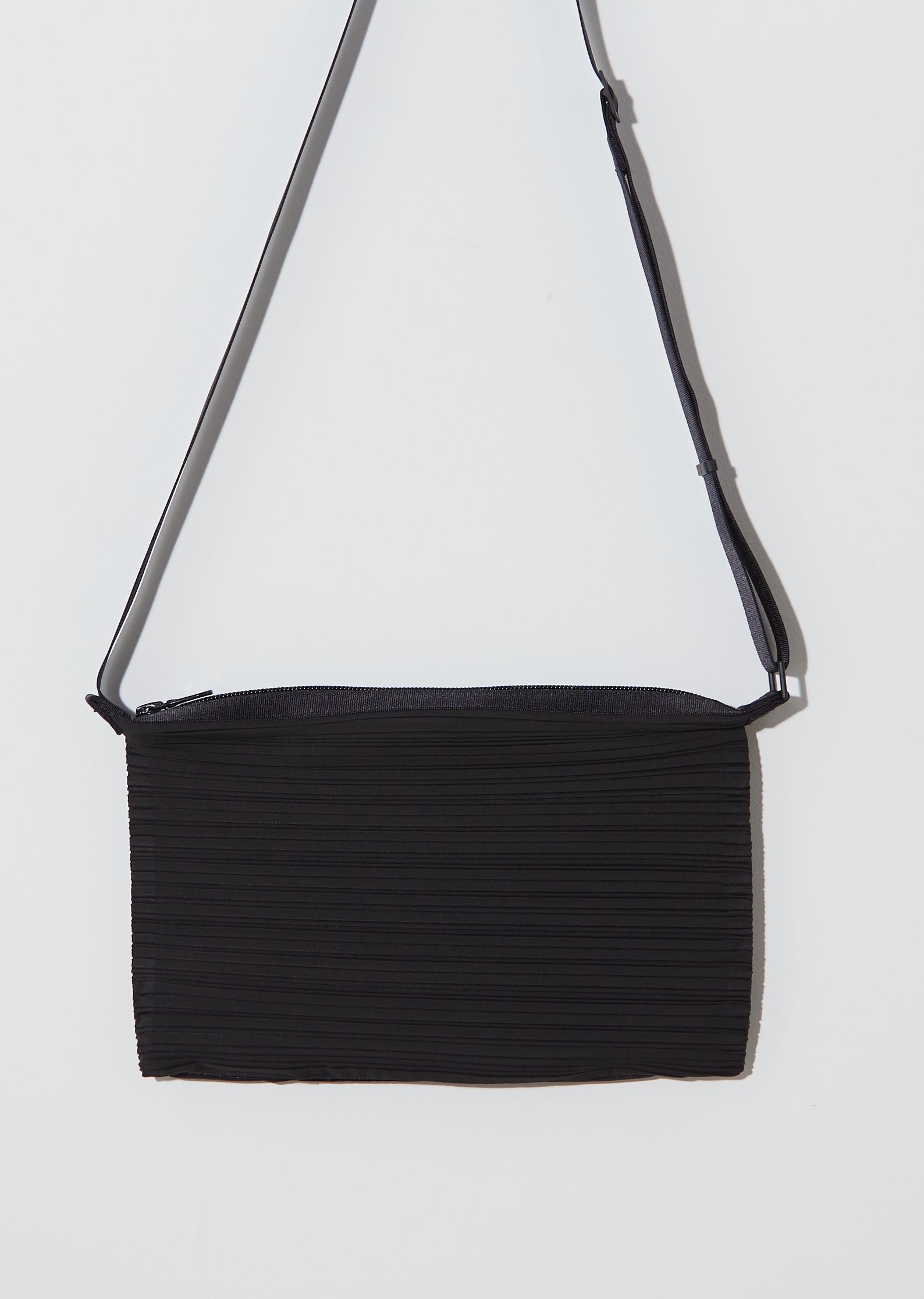 Pleats Please Issey Miyake Bias Pleats Waist Bag — Light Gray - ShopStyle